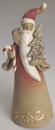 Origins Collection Santa With Candy Cane - No Box