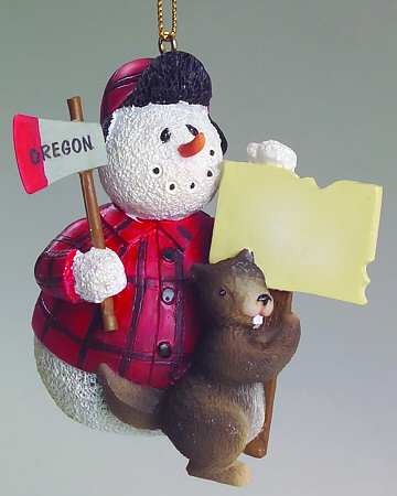 State Snowman Collection Oregon - No Box
