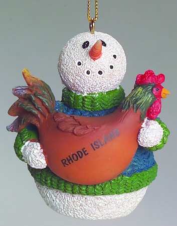 State Snowman Collection Rhode Island - No Box