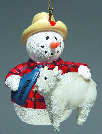 State Snowman Collection Montana - No Box