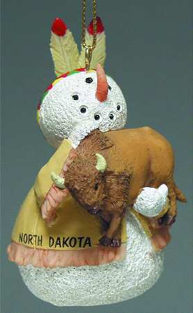 State Snowman Collection North Dakota - No Box