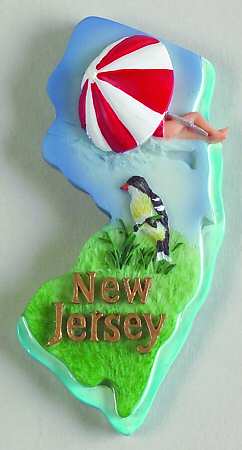 State Magnet New Jersey - No Box
