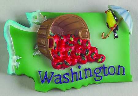 State Magnet Washington - No Box