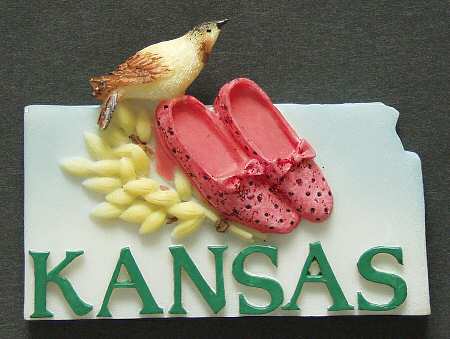 State Magnet Kansas - No Box