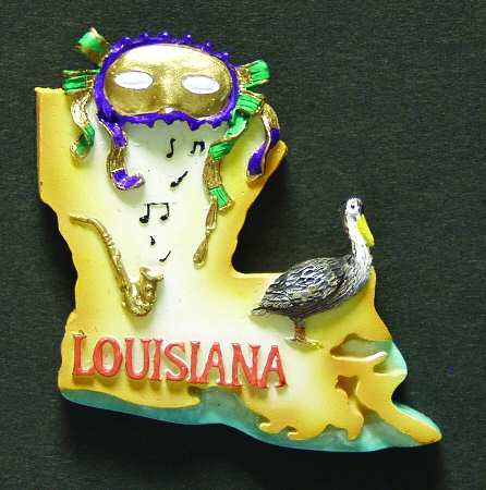 State Magnet Louisiana - No Box