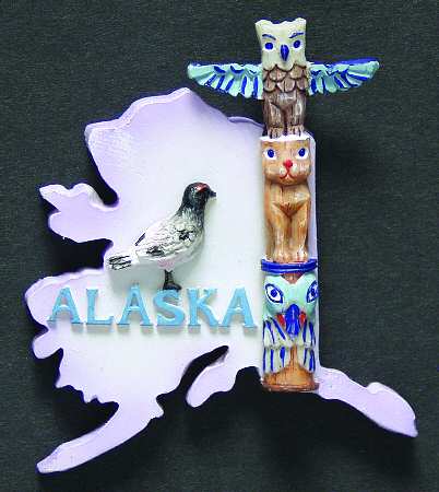 State Magnet Alaska - No Box