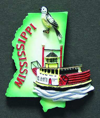 State Magnet Mississippi - No Box