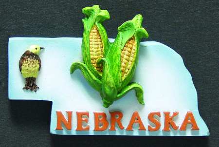 State Magnet Nebraska - No Box
