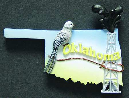 State Magnet Oklahoma - No Box