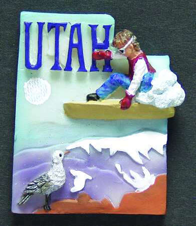 State Magnet Utah - No Box