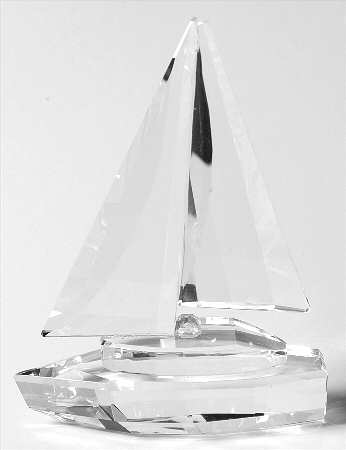 Crystalle Figurines & Giftware Sailboat - No Box