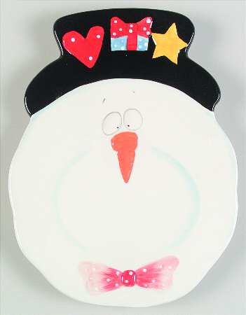Snowballz! Collection Cheese Plate - No Box