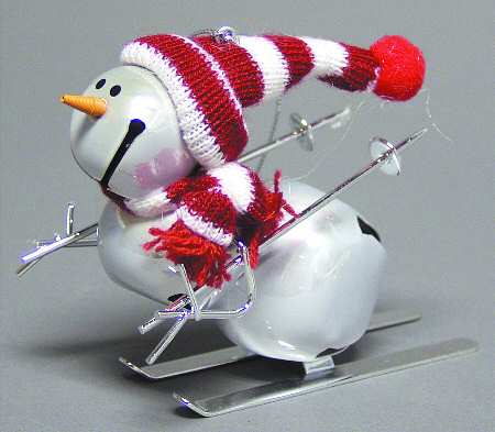 Snowballz! Collection Snowbell Skiing-Red - No Box