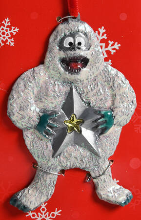 Rudolph the Red-Nosed Reindeer Bumble-Pewter Color Ornament - With Box