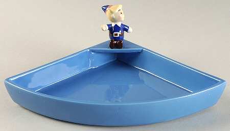 Rudolph the Red-Nosed Reindeer Blue Plate Section-Hermey - No Box