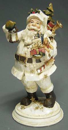 Woodlands Collection Santa With Lantern-Traditional - No Box
