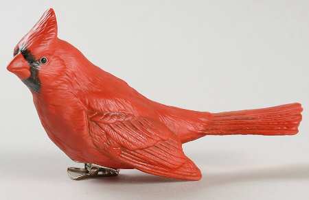 Woodlands Collection Cardinal Clip-On Ornament - No Box
