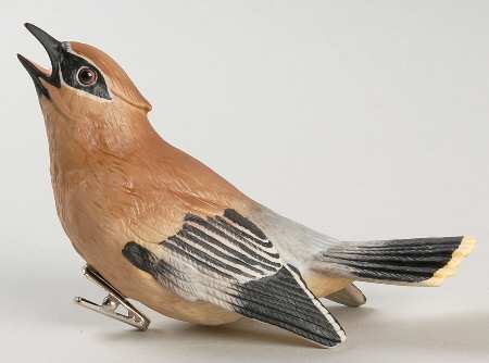 Woodlands Collection Finch Clip-On Ornament - No Box