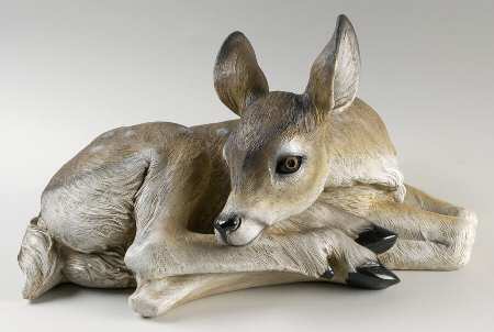 Woodlands Collection Sleeping Deer - No Box