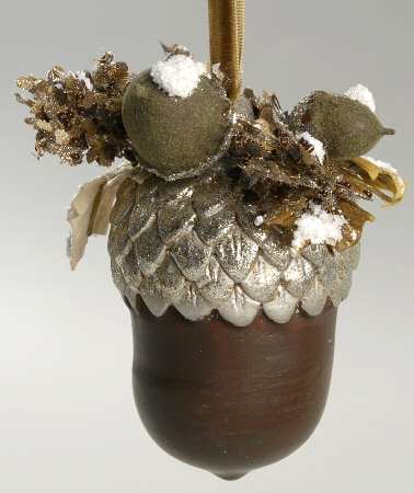 Woodlands Collection Acorn Ornament - No Box