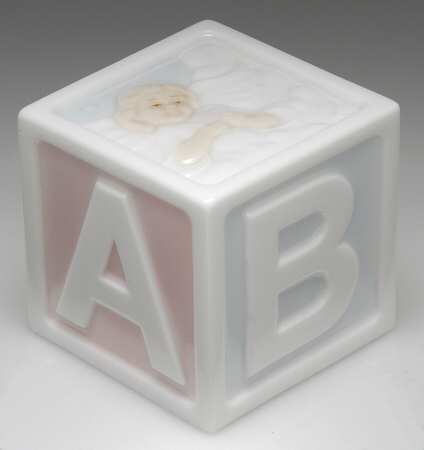 Valencia Classics Abcd Baby Block - Boxed