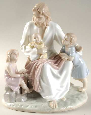 Valencia Classics Jesus With Children - Boxed