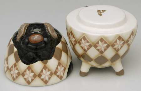 Patchwork Giftware Pig Salt & Pepper-Stackable - Boxed