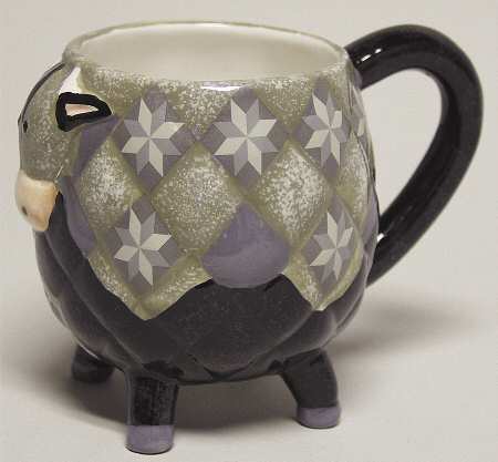 Patchwork Giftware Cow Mug - Boxed