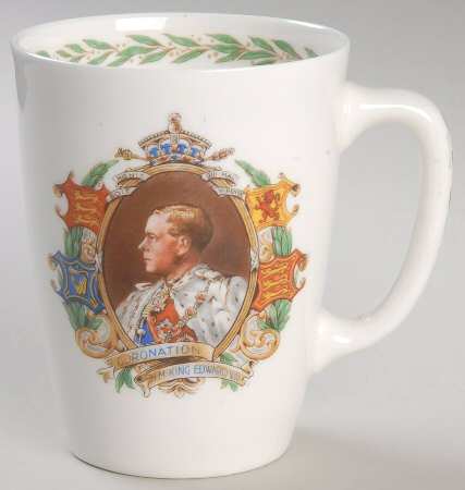 Royalty & Political Commemoratives Edward Viii Coronation Mug - No Box