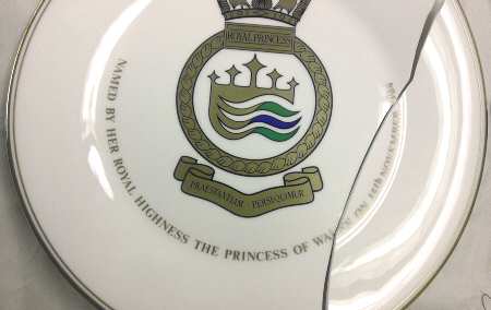 Royalty & Political Commemoratives Royal Princess Naming Plate - No Box
