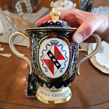 Royalty Commemoratives Charles & Diana Wedding Covered Vase - Boxed
