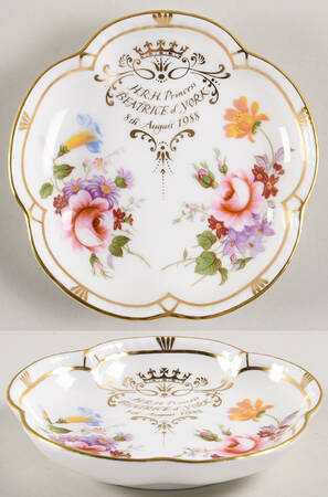 Royalty Commemoratives Princess Beatrice Birth Posie Tray - No Box