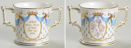 Royalty Commemoratives Prince Henry Birthday Loving Cup - Boxed
