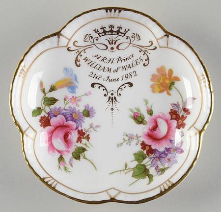 Royalty Commemoratives Prince William Birth Posie Tray - No Box