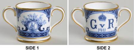 Royalty Commemoratives George V Coronation Loving Cup - No Box