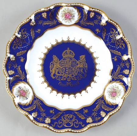 Royalty Commemoratives Hm Queen Mother 100th Birthday Plate - Boxed
