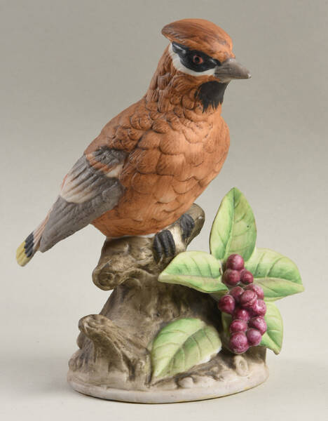 Royal Crown Figurines Cedar Waxwing - No Box