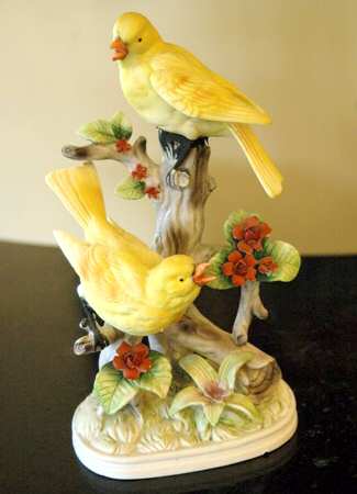 Royal Crown Figurines Yellow Canary - Boxed