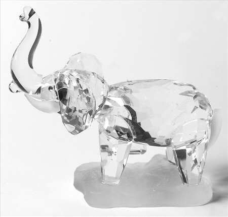 Crystalle Animals Elephant - No Box