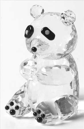 Crystalle Animals Panda Bear - No Box