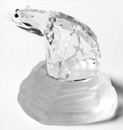 Crystalle Animals Polar Bear Small - No Box