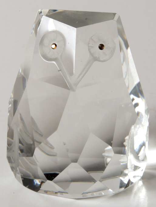 Crystalle Animals Owl Medium - No Box