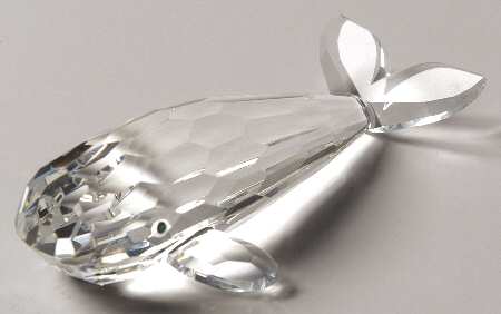 Crystalle Animals Whale Large - No Box