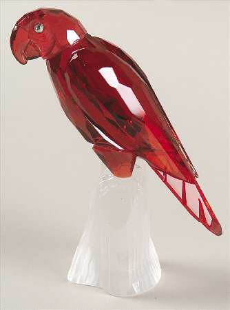Crystalle Animals Parrot Red - No Box