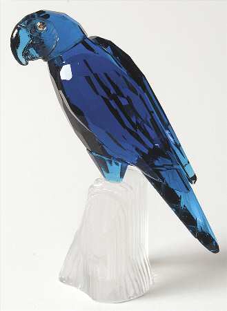Crystalle Animals Parrot Blue - No Box