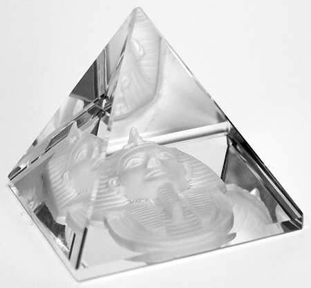 Crystalle-Museum Pyramid Of King Tut-Large - No Box