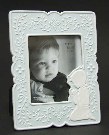 Baby Gifts Praying Boy Frame 3 X 3.5 - Boxed