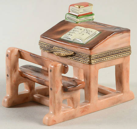 Rochard Limoges Box Student's Desk - No Box