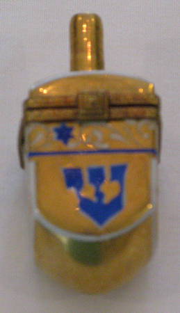 Rochard Limoges Box Dreidel - No Box