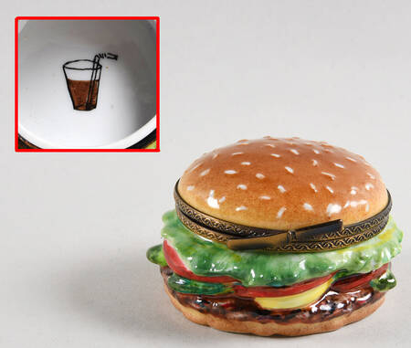 Rochard Limoges Box Burger - No Box